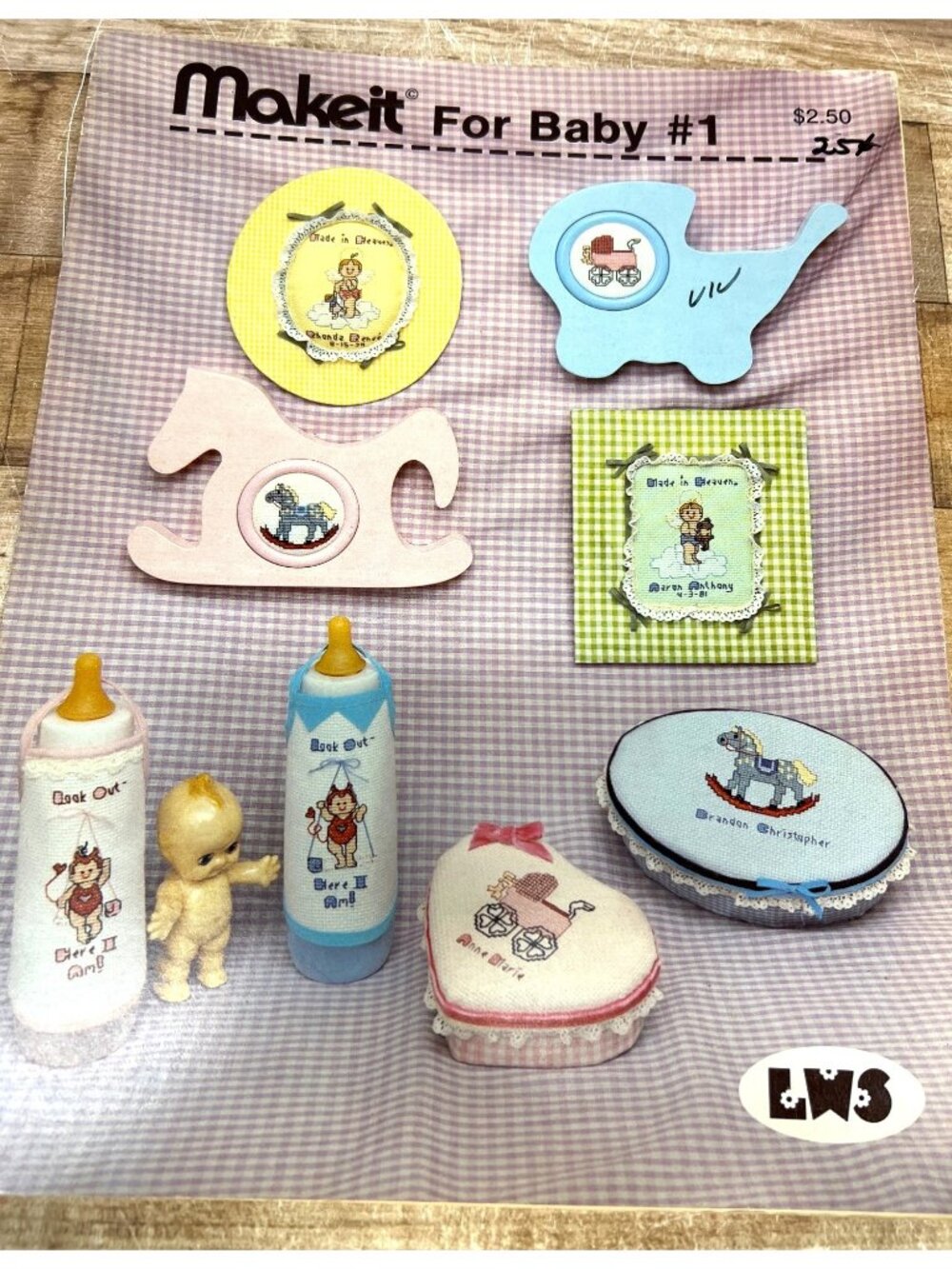 Makeit For Baby #1 Cross Stitch Pattern Booklet For Nursery Projects